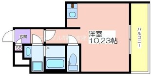 ArtizA西長堀の物件間取画像